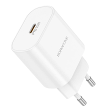 Borofone BA82A PD 25W White Fast Charger - Efficiency and Power