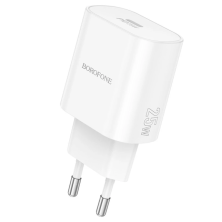 Borofone BA82A PD 25W White Fast Charger - Efficiency and Power