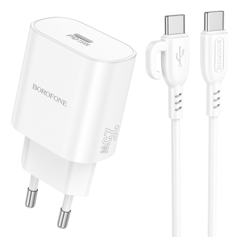 Type C Charger with Type C Cable Borofone BA82A