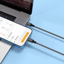 Cable de Carga Rápida Hoco X14 USB-C a Lightning 3M – Potencia y Flexibilidad para Dispositivos Apple