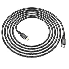 Cable de Carga Rápida Hoco X14 USB-C a Lightning 3M – Potencia y Flexibilidad para Dispositivos Apple