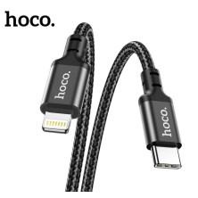 Cable de Carga Rápida Hoco X14 USB-C a Lightning 3M – Potencia y Flexibilidad para Dispositivos Apple
