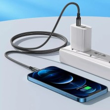 Cable de Carga Rápida Hoco X14 USB-C a Lightning 3M – Potencia y Flexibilidad para Dispositivos Apple
