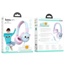 Audífonos HOCO W61 para Niños | Cómodos, Seguros y con Micrófono