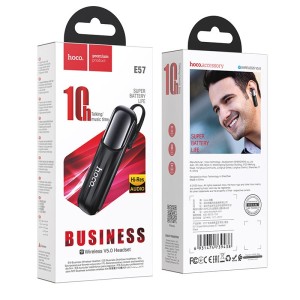 Auricular Bluetooth Hoco E57 – Conexión Estable y Batería de Larga Duración