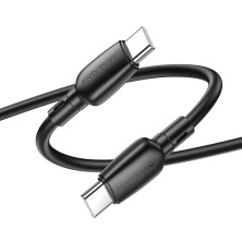 Borofone BX93 Type-C to Type-C 60W Cable – Fast Charging and Durability