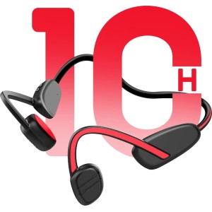 Borofone BE62 – Audífonos Bluetooth Deportivos | Conducción Ósea, IPX5 y 10H de Batería