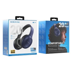 🎧 Audífonos Bluetooth Borofone BO19 – Sonido HD y Batería de 20H | Compra Aquí