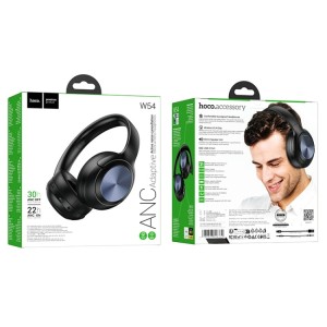 Audífonos Hoco W54 Young ANC BT | Sonido HI-FI y Cancelación de Ruido