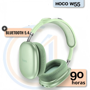 Audífonos Hoco W55 Max Bluetooth 5.4 | 90 Horas de Autonomía y Sonido Premium