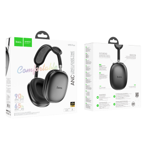 Audífonos Hoco W55 Plus Bluetooth 5.4 | ANC, 90h de batería y diseño plegable