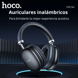Audífonos Hoco W35 Max Joy | Bluetooth 5.3, 90H de Autonomía y Sonido HIFI