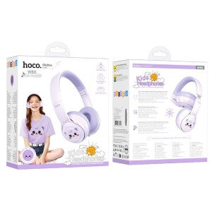 Audífonos Bluetooth HOCO W60 para Niños – Comodidad y Sonido Seguro | Compra Aquí