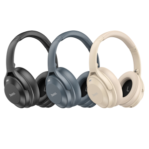 Audífonos Inalámbricos Bluetooth con Cancelación de Ruido Activa ANC 46Hrs Hoco W37