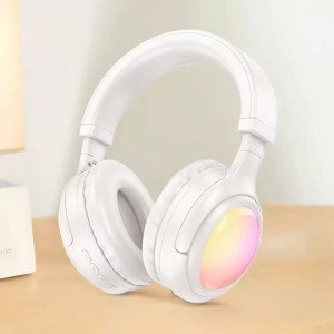 Hoco W48 Headphones | Bluetooth 5.3, 46H Playtime, and RGB Lighting