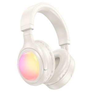 Hoco W48 Headphones | Bluetooth 5.3, 46H Playtime, and RGB Lighting
