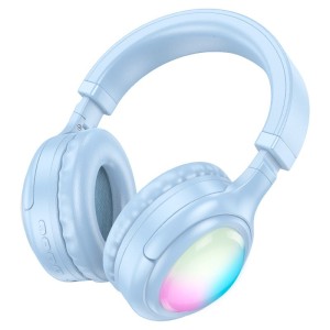 Hoco W48 Headphones | Bluetooth 5.3, 46H Playtime, and RGB Lighting