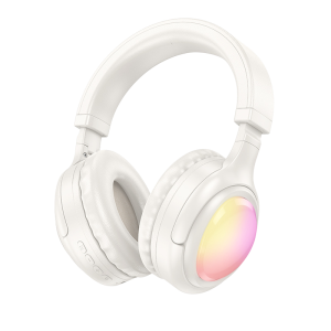 Hoco W48 Headphones | Bluetooth 5.3, 46H Playtime, and RGB Lighting