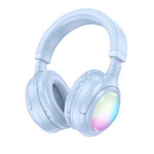Hoco W48 Headphones | Bluetooth 5.3, 46H Playtime, and RGB Lighting