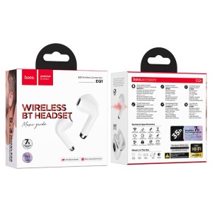 Hoco EQ1 TWS Bluetooth 5.3 Headphones – HD Sound and Long Battery Life 🔋