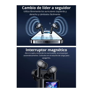 Hoco EQ14 Cool TWS Headphones | Bluetooth 5.4, LED Display, and Premium Sound