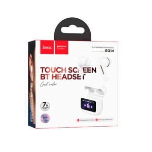 Hoco EQ14 Cool TWS Headphones | Bluetooth 5.4, LED Display, and Premium Sound