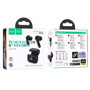 Hoco EQ14 Cool TWS Headphones | Bluetooth 5.4, LED Display, and Premium Sound