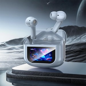 Hoco EQ21 Sandy | TWS Earbuds with ANC, ENC, and LED Display