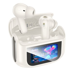 Hoco EQ21 Sandy | TWS Earbuds with ANC, ENC, and LED Display