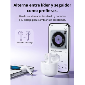 Audífonos Inalámbricos Hoco EW201 | Bluetooth 5.4, Sonido Premium y Control Táctil