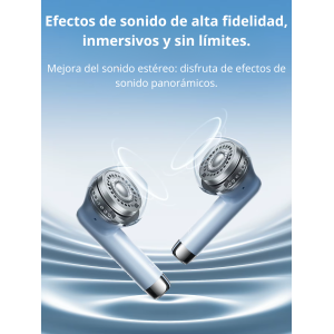 Audífonos Inalámbricos Hoco EW201 | Bluetooth 5.4, Sonido Premium y Control Táctil
