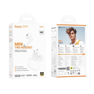 Hoco EW201 Wireless Headphones | Bluetooth 5.4, Premium Sound, and Touch Control