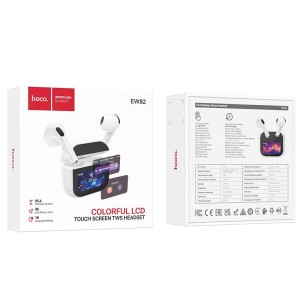 Audífonos Bluetooth Hoco EW82 | Sonido Premium y Pantalla LED