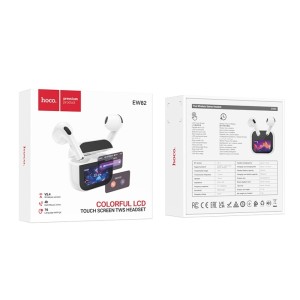 Audífonos Bluetooth Hoco EW82 | Sonido Premium y Pantalla LED