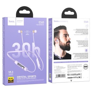 Audífonos Bluetooth Hoco ES65 | Deportivos, 30H de batería, Micrófono integrado