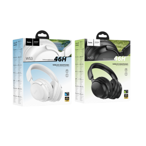 Audífonos Bluetooth Hoco W53 | Sonido Hi-Fi y Batería de 46 Horas - Compra Online