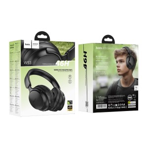 Audífonos Bluetooth Hoco W53 | Sonido Hi-Fi y Batería de 46 Horas - Compra Online