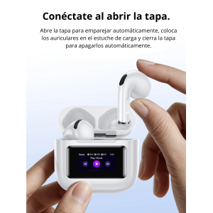 Audífonos HOCO EW73 Bluetooth | Sonido Premium + Pantalla Táctil LED