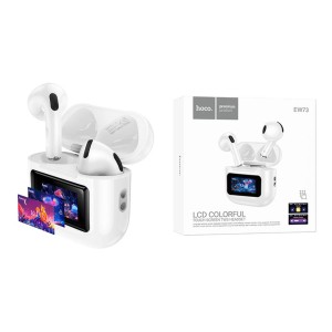 HOCO EW73 Bluetooth Headphones | Premium Sound + LED Touch Screen