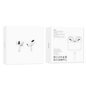 Hoco EW75 TWS Bluetooth 5.4 Headphones with Microphone – Stereo Sound and Charging Case