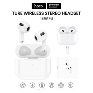Hoco EW76 Bluetooth 5.4 Headphones | 4 Hours of Use – White