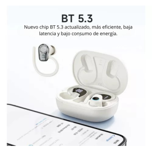 Audífonos Hoco EQ8 | True Wireless, Bluetooth 5.3 y Batería de Larga Duración