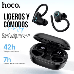 Audífonos Hoco EQ8 | True Wireless, Bluetooth 5.3 y Batería de Larga Duración