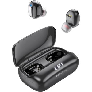 Audífonos Borofone BE55 TWS | Bluetooth 5.3 y Estuche Compacto