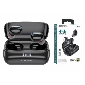 Audífonos Borofone BE55 TWS | Bluetooth 5.3 y Estuche Compacto