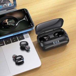 Audífonos Borofone BE55 TWS | Bluetooth 5.3 y Estuche Compacto