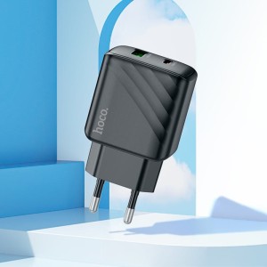 Hoco CS23A 30W PD+QC Charger | Dual Port Fast Charger