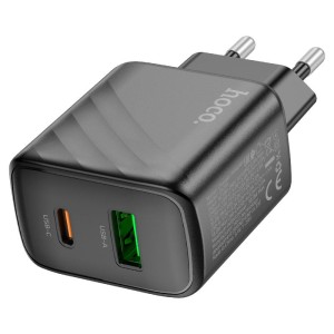 Cargador Hoco CS23A 30W PD+QC | Doble Puerto Rápido