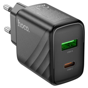 Cargador Hoco CS23A 30W PD+QC | Doble Puerto Rápido