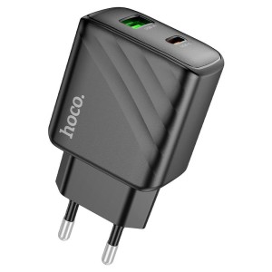 Cargador Hoco CS23A 30W PD+QC | Doble Puerto Rápido